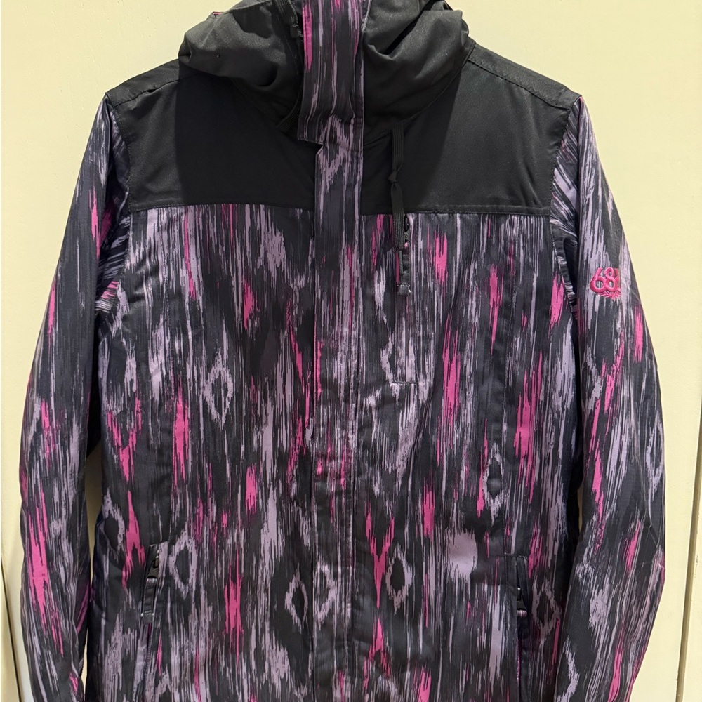 686 Black and Pink Infidry Jacket